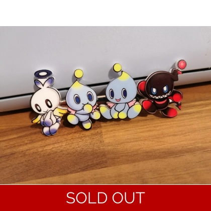 Sonic the Hedgehog Chaos Hair Clip